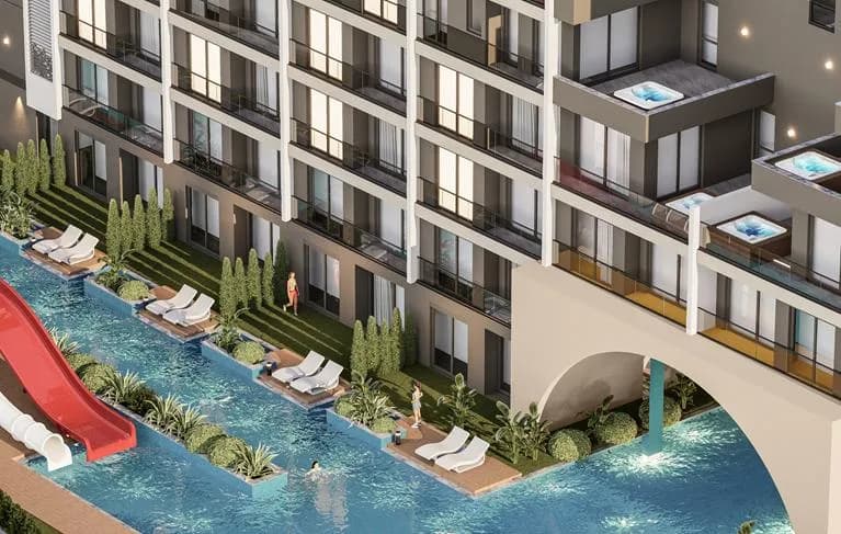 Lüks Konut Özellikleri ve Site İçi Sosyal Alanlar küçük galeri 4