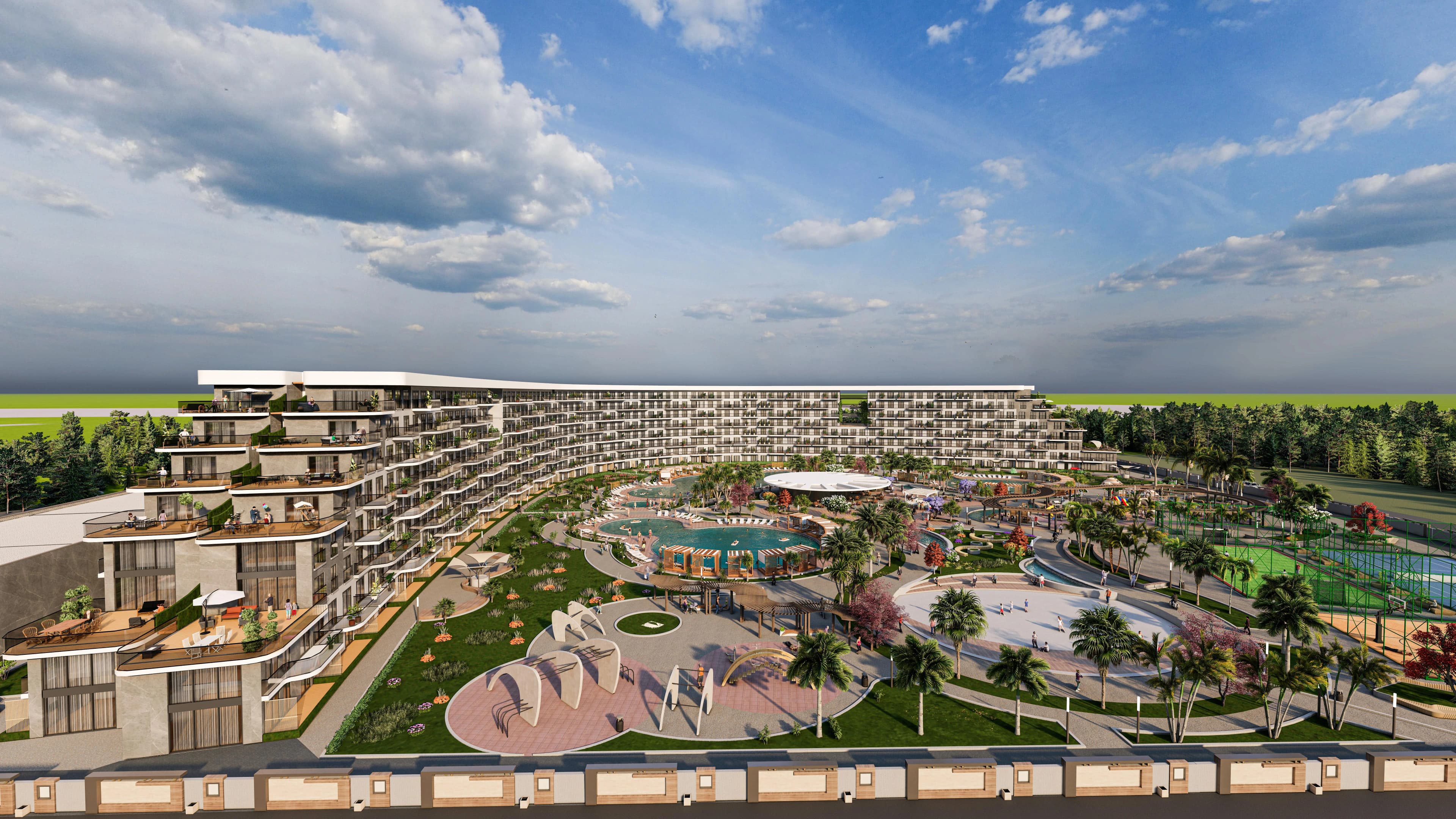 Antalya’nın Zirvesinde, Panoramik Deniz Manzaralı Ultra Lüks Yaşam! - 3+1